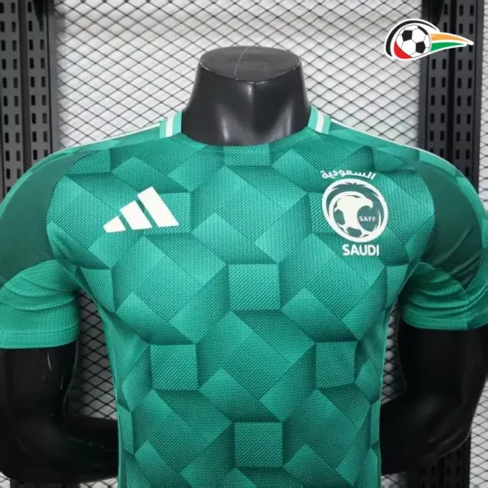 Camisa Titular Versão Jogador Saudi Arabia 2026 Verde