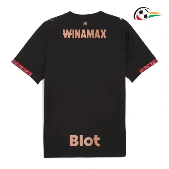 Camisa Alternativa Stade Rennais 2025/2026 Preto