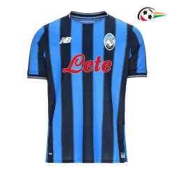 Camisa Titular Atalanta BC 2025/2026 Azul/Preto