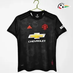 Camisa Retrô Alternativa Manchester United 2018/19 Preto