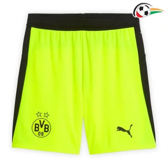 Shorts Borussia Dortmund Away 2025/2026 Amarelo