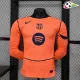 Camisa Barcelona Third 2025/2026 Versão Jogador ML Laranja