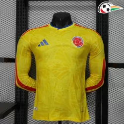 Camisa Colombia Home 2026 Versão Jogador ML Amarelo
