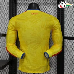 Camisa Colombia Home 2026 Versão Jogador ML Amarelo