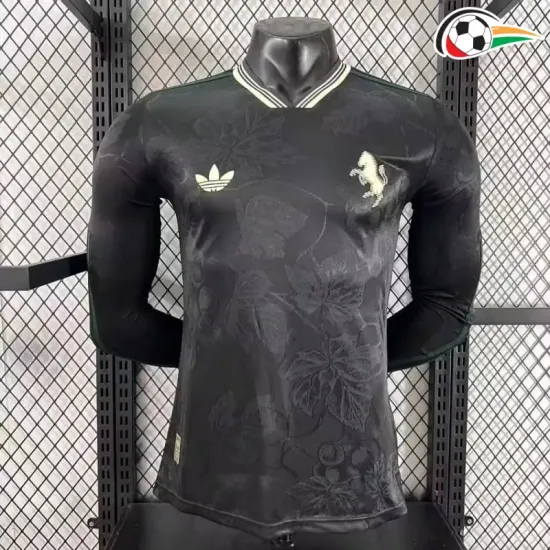 Camisa Juventus Third 2025/2026 Versão Jogador Preto ML