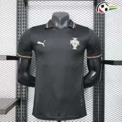 Camisa Portugal 2026 Versão Jogador Preto