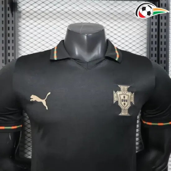 Camisa Portugal 2026 Versão Jogador Preto