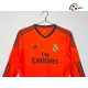 Camisa Retrô Alternativa Real Madrid 2013/14 Laranja Manga Longa