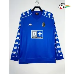 Camisa Retrô Reserva Juventus 1999/00 Azul Manga Longa