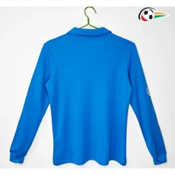 Camisa Retrô Titular Napoli 1987/88 Azul Manga Longa