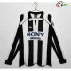Camisa Juventus Home 1997/98 Retrô ML Preto/Branco