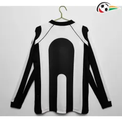 Camisa Juventus Home 1997/98 Retrô ML Preto/Branco
