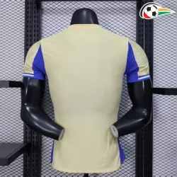 Camisa Olympique Marsella 4th 2025/2026 Versão Jogador Amarelo/Azul