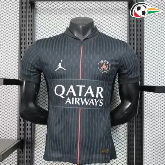 Camisa PSG 4th 2025/2026 Versão Jogador Preto
