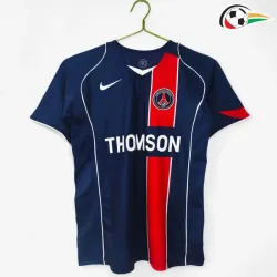 Camisa PSG Home 2004/05 Retrô Azul/Vermelho