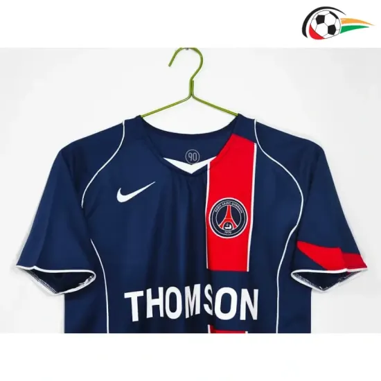 Camisa PSG Home 2004/05 Retrô Azul/Vermelho