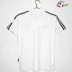 Camisa Real Madrid Home 2002/03 Retrô com publicidade Branco