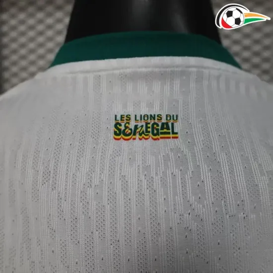 Camisa Senegal 2026 Versão Jogador Branco