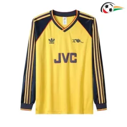 Camisa Arsenal Away 1989/91 Retrô ML Amarelo