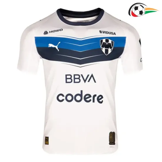 Camisa Monterrey Away 2025/2026 Branco