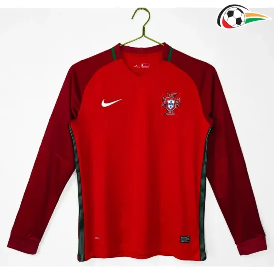 Camisa Portugal Home 2016 Retrô ML Vermelho