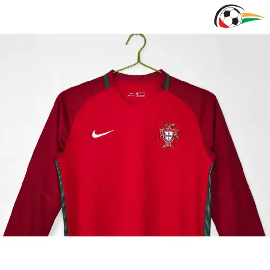Camisa Portugal Home 2016 Retrô ML Vermelho