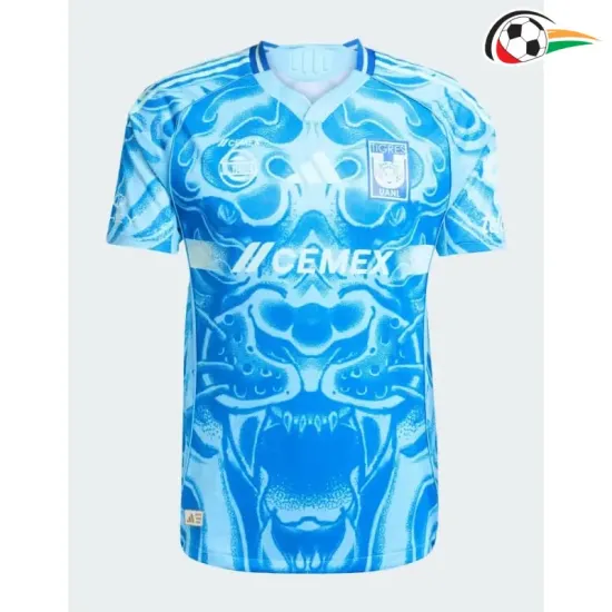 Camisa Tigres UANL Away 2025/2026 Azul