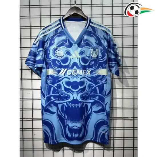 Camisa Tigres UANL Away 2025/2026 Azul