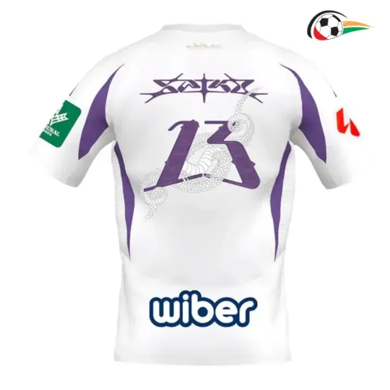Camisa 4 Granada 2024/2025 Branco/Roxo