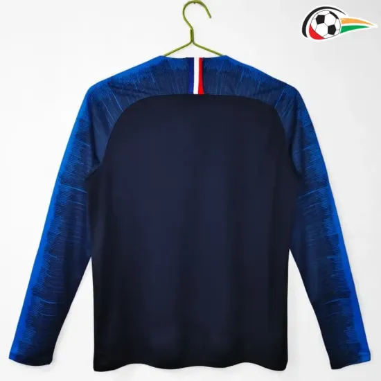 Camisa Francia Home 2018 Retrô ML Copa do Mundo Azul