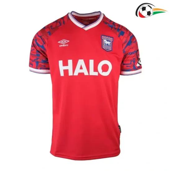 Camisa Ipswich Town Away 2025/2026 Vermelho