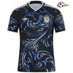 Camisa Reserva Argentina 2026 Preto/Roxo