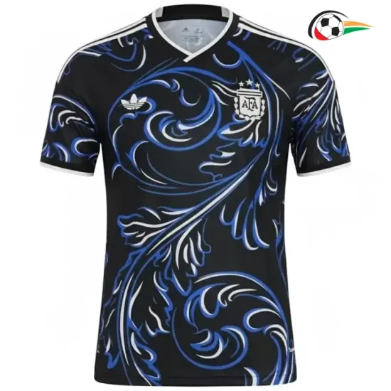 Camisa Reserva Argentina 2026 Preto/Roxo