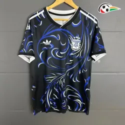 Camisa Reserva Argentina 2026 Preto/Roxo