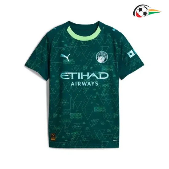 Camisa 4 Manchester City 2025/2026 Verde