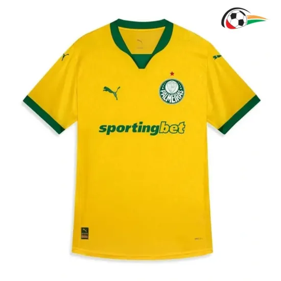 Camisa Alternativa Palmeiras 2025/2026 Amarelo