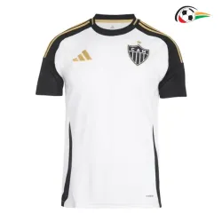Camisa Reserva Atlético Mineiro 2025/2026 Branco/Preto