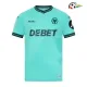 Camisa Reserva Wolverhampton Wanderers 2025/2026 Verde Azulado