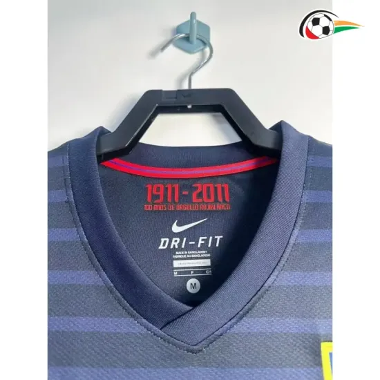 Camisa Retrô Reserva Atlético de Madrid 2011/12 Azul