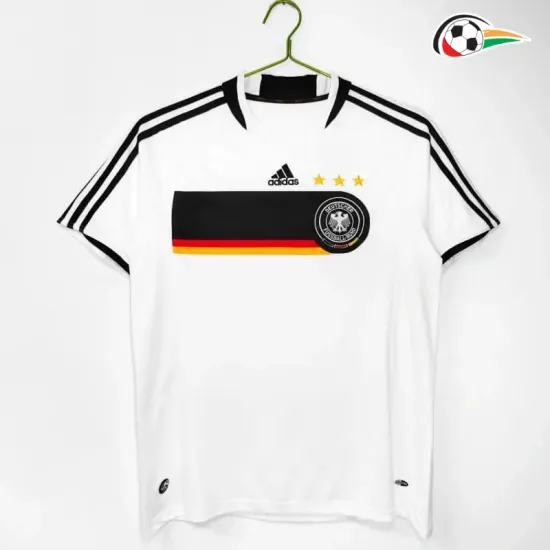 Camisa Retrô Titular Alemanha 2008 Branco
