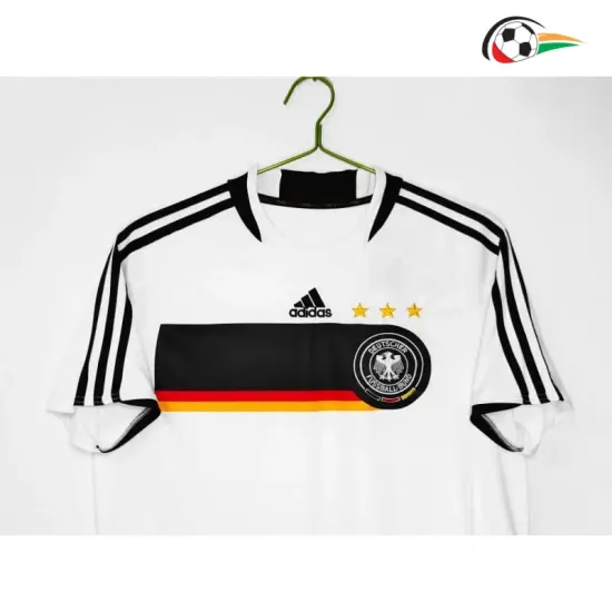 Camisa Retrô Titular Alemanha 2008 Branco