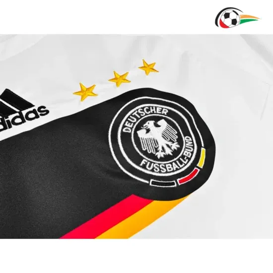 Camisa Retrô Titular Alemanha 2008 Branco