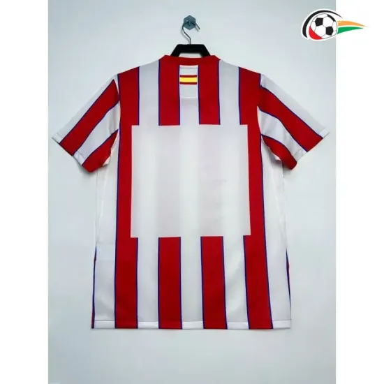 Camisa Retrô Titular Atlético de Madrid 2011/12 Edição da Champions Vermelho/Branco