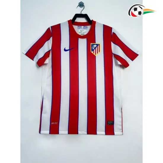 Camisa Retrô Titular Atlético de Madrid 2011/12 Edição da La Liga Vermelho/Branco