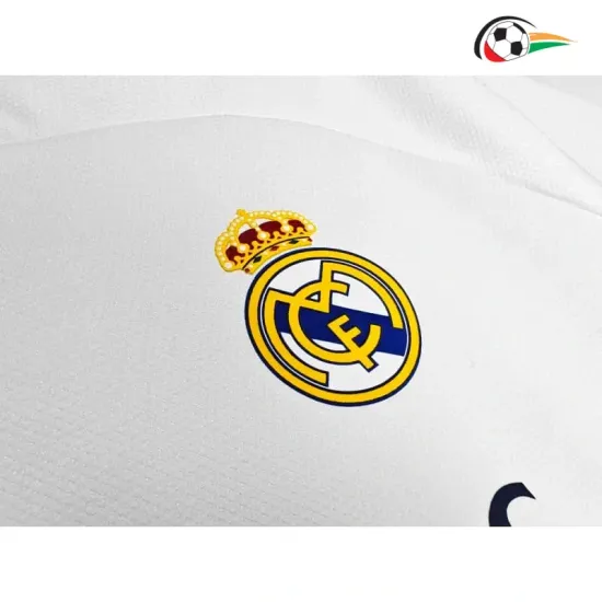 Camisa Retrô Titular Versão Jogador Real Madrid 2020/21 Branco