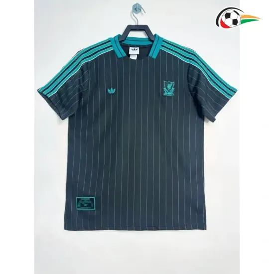 Camisa Retrô Liverpool 2025/26 Preto