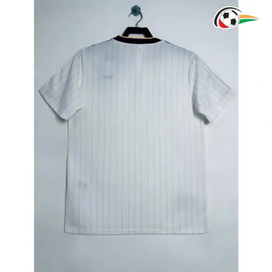 Camisa Retrô Manchester United 2025/26 Branco/Amarelo