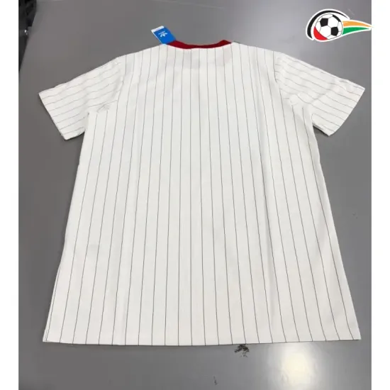 Camisa Retrô Manchester United 2025/26 Branco/Vermelho