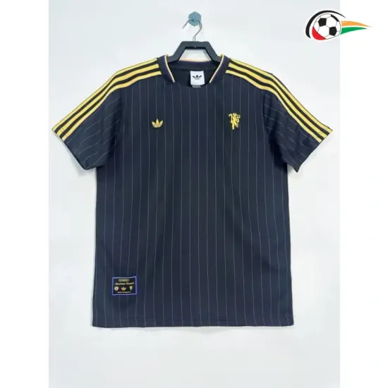 Camisa Retrô Manchester United 2025/26 Preto