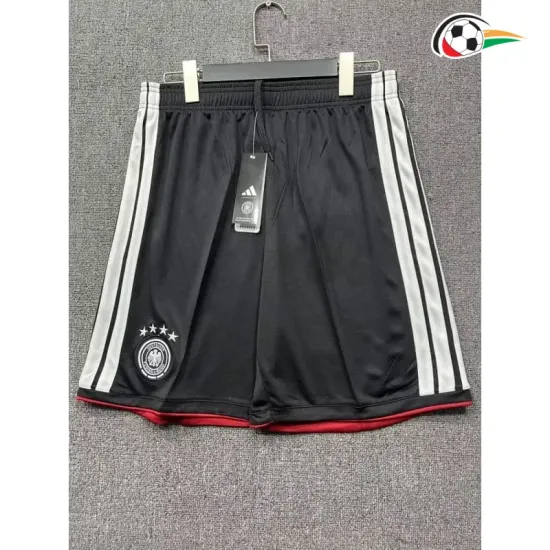 Shorts de Futebol Titular Alemanha 2026 Preto